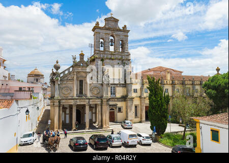 Kirche und Kloster Da Graca, UNESCO-Weltkulturerbe, Évora, Alentejo, Portugal, Europa Stockfoto