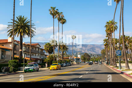 Pacific Coast Highway, Santa Barbara, Malibu, Kalifornien, Vereinigte Staaten von Amerika, Nordamerika Stockfoto