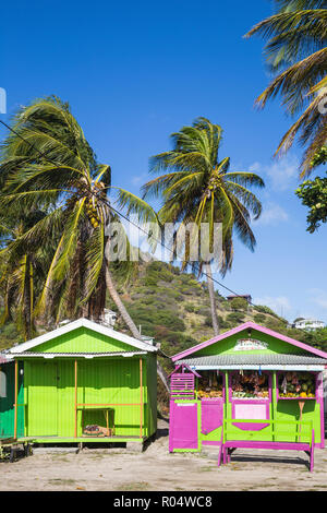 Markt im Freien, Clifton, Union Island, den Grenadinen, St. Vincent und die Grenadinen, Karibik, Karibik, Zentral- und Lateinamerika Stockfoto