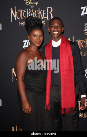 Jayden Fowora-Knight 10/29/2018 die Uraufführung von "Der Nussknacker und der vier Bereiche' Ankunft gehalten am Ray Dolby Ballsaal in Los Angeles, CA Foto: Cronos/Hollywood Nachrichten Stockfoto