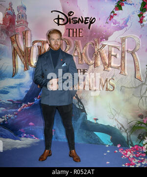 Neil Jones nehmen an der Nussknacker und die vier Bereiche - UK Premiere auf der Vue Westfield, Westfield Shopping Centre, Ariel Weg am 1. November 2018, London, UK. Stockfoto