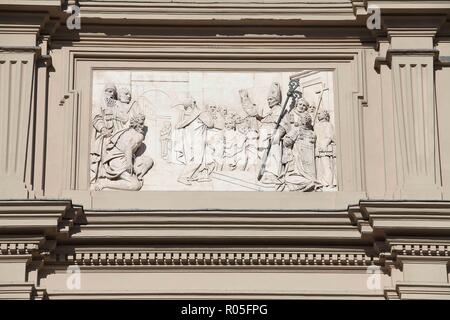 Architektonischen Details von San Marco in Florenz religiösen Komplex in Italien Stockfoto