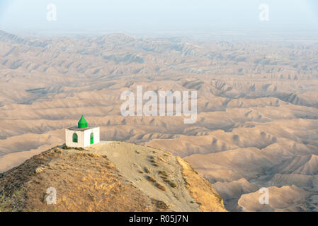 Grab von Khaled Nabi, in der Gokcheh Dagh Hügel der turkmenischen Sahra in Golestan, nördlichen Iran gelegen Stockfoto