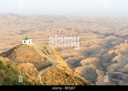 Grab von Khaled Nabi, in der Gokcheh Dagh Hügel der turkmenischen Sahra in Golestan, nördlichen Iran gelegen Stockfoto