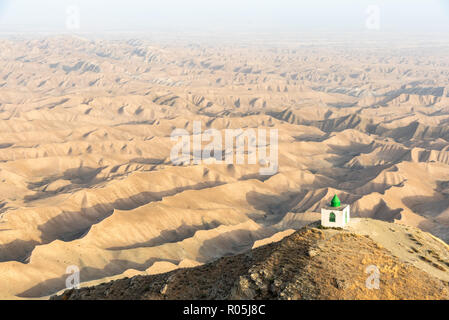 Grab von Khaled Nabi, in der Gokcheh Dagh Hügel der turkmenischen Sahra in Golestan, nördlichen Iran gelegen Stockfoto