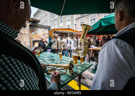 Festival in Salzburg, Österreich, Europa. Stockfoto
