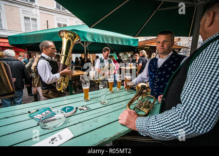Festival in Salzburg, Österreich, Europa. Stockfoto