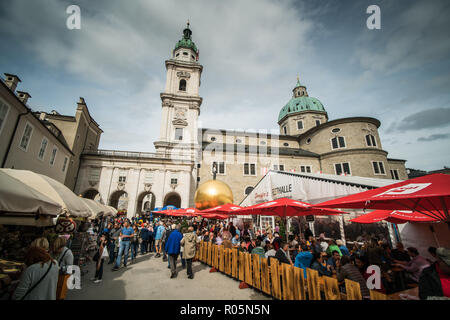 Festival in Salzburg, Österreich, Europa. Stockfoto