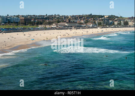 Sydney, Australien, Ansicht von Bondi Beach Stockfoto