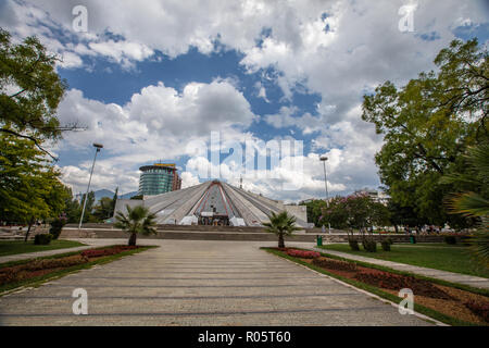 Mausoleum in Tirana, Albanien. Stockfoto