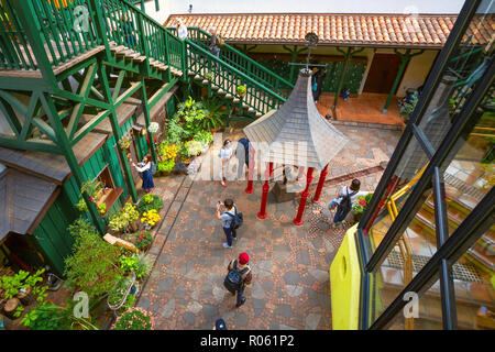 Tokyo, Japan - 29. April 2018: Ghibli Museum ist ein Ort, der die Arbeit der Japanischen Animation Studio Ghibli zeigt, Funktionen von Kinder-, Technologie- und f Stockfoto