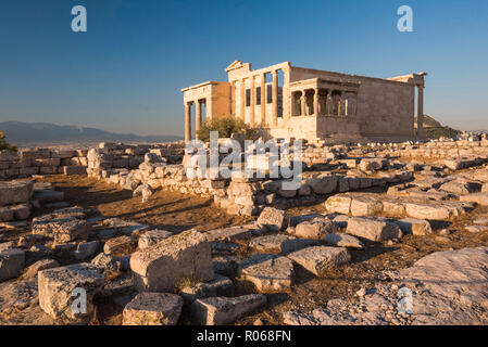 Akropolis, UNESCO-Weltkulturerbe, Athen, Attika, Griechenland, Europa Stockfoto