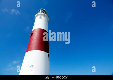 Portland Leuchtturm, Portland Bill, Dorset, England, Vereinigtes Königreich, Europa Stockfoto