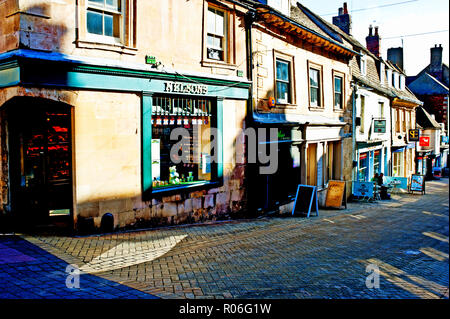 Eisenwaren Straße, Stamford, Lincolnshire, England Stockfoto