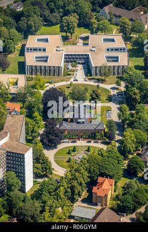 Luftbild, LWL-Klinik Dortmund Aplerbeck, Landeskrankenhaus, Dortmund, Ruhrgebiet, Nordrhein-Westfalen, Deutschland, DEU, Europa, Vögel-Augen-blick, AE Stockfoto