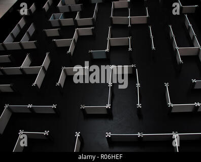 Perspektive, Vision, Marketing, Strategie, Lösungskonzept Stockfoto