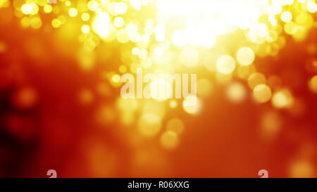 3D-Rendering leichte Unschärfe der Lichtpunkte für den Hintergrund. Abstrakte bokeh Lichter Hintergrund Stockfoto