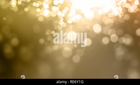 3D-Rendering leichte Unschärfe der Lichtpunkte für den Hintergrund. Abstrakte bokeh Lichter Hintergrund Stockfoto