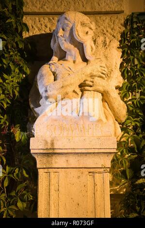 Wien, Stadtpark, Allegorische Figur Sommer Stockfoto