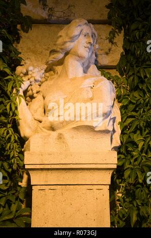 Wien, Stadtpark, Allegorische Figur Herbst Stockfoto