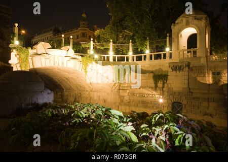 Wien, Stadtpark, Wienflussmündung, Friedrich Ohmann und Josef Hackhofer 1903-1907 Stockfoto