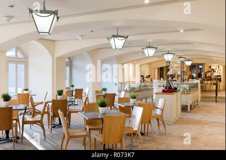 Cafe und Geschenk-Shop in Kensington Palace, London, UK Stockfoto