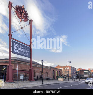 Manchester Museum der Scienceand Industrie. Stockfoto