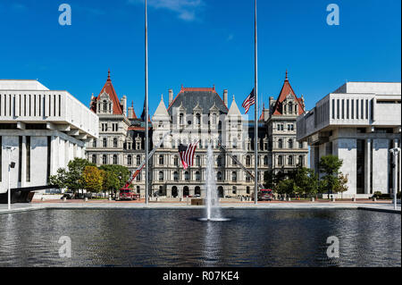 New York State Capitol Building, Albany. New York, USA. Stockfoto