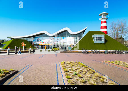 Den Haag, Niederlande - 8 April 2016: Eingang zum Miniaturpark Madurodam, Holland und touristische Attraktion in Den Haag, Niederlande Stockfoto