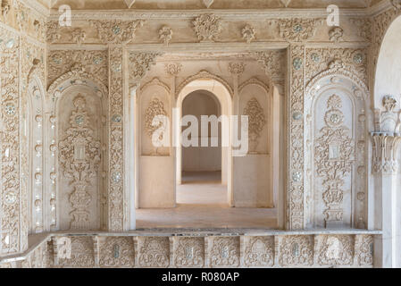 KASHAN, IRAN - 27. August 2016: Tabatabai Haus Stockfoto