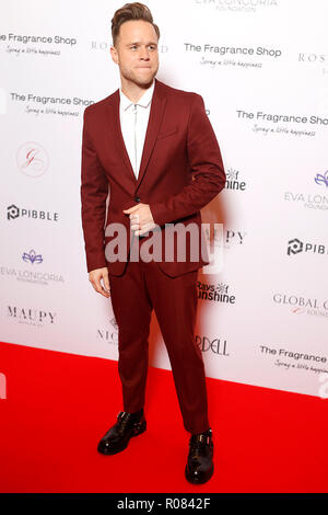 Olly Murs die Teilnahme an der 9. jährlichen globalen Geschenk Gala im Rosewood Hotel, London statt. Stockfoto