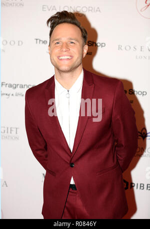 Olly Murs die Teilnahme an der 9. jährlichen globalen Geschenk Gala im Rosewood Hotel, London statt. PRESS ASSOCIATION FOTO. Bild Datum: Freitag, 2. November 2018. Foto: David Parry/PA-Kabel Stockfoto