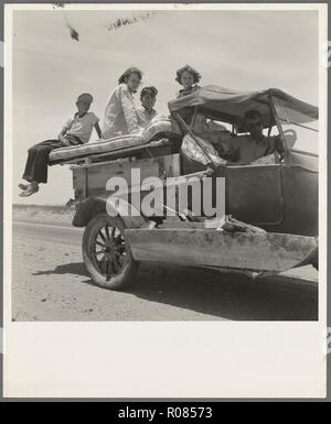 Photosyn aus der Großen Depression in Amerika rund um die 1930er Jahre Stockfoto