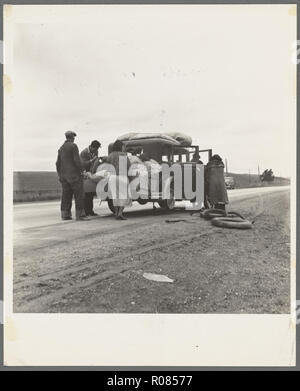 Photosyn aus der Großen Depression in Amerika rund um die 1930er Jahre Stockfoto