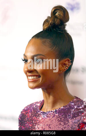 Alesha Dixon die Teilnahme an der 9. jährlichen globalen Geschenk Gala im Rosewood Hotel, London statt. Stockfoto