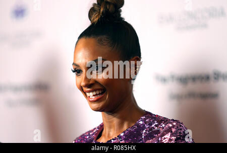 Alesha Dixon die Teilnahme an der 9. jährlichen globalen Geschenk Gala im Rosewood Hotel, London statt. Stockfoto