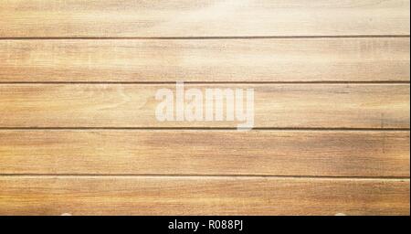 Holz Textur Hintergrund, leicht verwitterten Eiche rustikal. Holz lackiert Farbe mit Holzmaserung Textur verblasst. Hartholz gewaschen Planken Muster table top Stockfoto