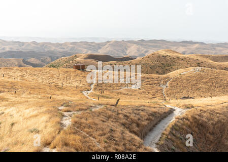 Khaled Nabi Friedhof, in der Gokcheh Dagh Hügel der turkmenischen Sahra in Golestan, nördlichen Iran gelegen Stockfoto