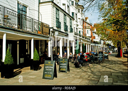 Die Dachpfannen Tunbridge Wells, Kent, England Stockfoto