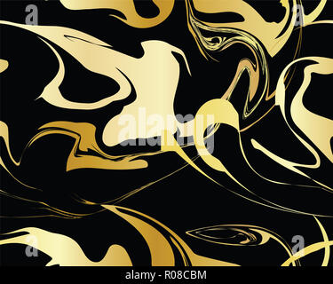 Marmor-Gold Textur Musterdesign. Trendige Farben. Weihnachten Wallpaper. Hochzeiten, Speisekarten, Einladungen, Geburtstag, Visitenkarten mit einer Marmor Textur Stockfoto