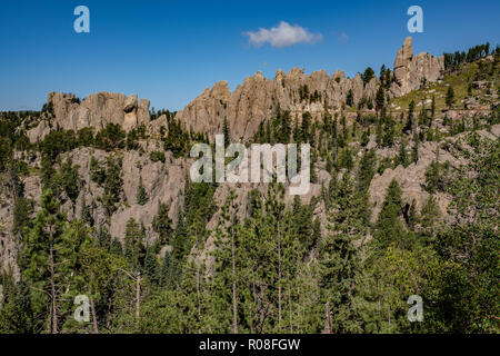 Die Pinnacles, South Dakota Stockfoto