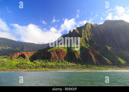 Na Pali Coast, Kauai, Hawaii Stockfoto