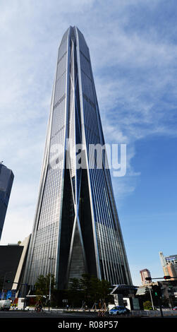 Ping ein Turm in Futian, Shenzhen. Stockfoto