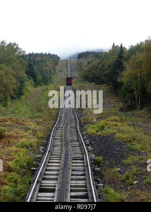 MOUNT WASHINGTON COG RAILWAY Foto: Tony Gale Stockfoto