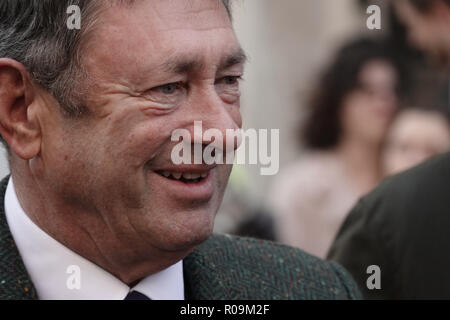 Westminster, London, W1, UK. 3. November, 2018. Alan Titchmarsh, Berühmtheit Richter am Concourse d'Elegance, an der Illinois Route 66 gesponsert, Regent Street Motor Show, Westminster, London, UK Credit: Motofoto/Alamy leben Nachrichten Stockfoto