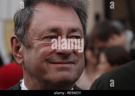 Westminster, London, W1, UK. 3. November, 2018. Alan Titchmarsh, Berühmtheit Richter am Concourse d'Elegance, an der Illinois Route 66 gesponsert, Regent Street Motor Show, Westminster, London, UK Credit: Motofoto/Alamy leben Nachrichten Stockfoto