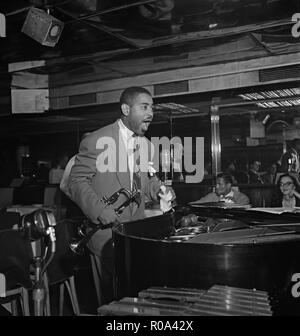 Dizzy Gillespie, Downbeat Club, New York City, New York, USA, William S. Gottlieb Sammlung, 1946 Stockfoto