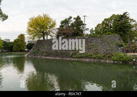 Ehemalige Yatsushiro Schloss, yatsushiro City, Präfektur Kumamoto, Japan Stockfoto