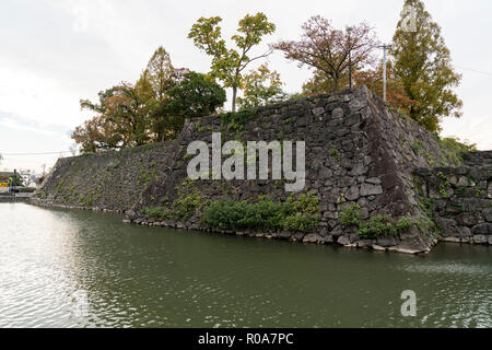 Ehemalige Yatsushiro Schloss, yatsushiro City, Präfektur Kumamoto, Japan Stockfoto