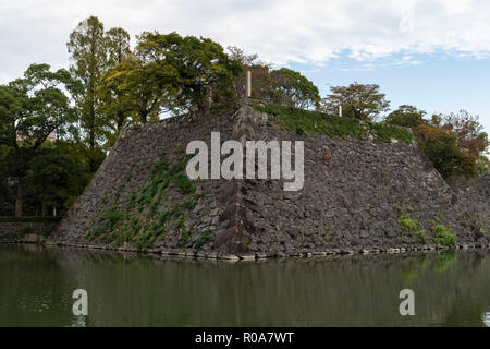 Ehemalige Yatsushiro Schloss, yatsushiro City, Präfektur Kumamoto, Japan Stockfoto